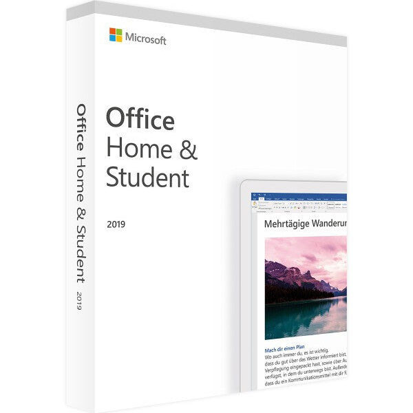 Office 2019 Famille et étudiant pour Mac