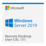 Windows Server 2019 Remote Desktop Services (RDS) 50 user connections